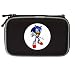 Nintendo DS Lite Black Carrying Case of Sonic the Hedgehog (Shadow the Hedgehog, Sega, Adventure, Shuffle, Blast, Triple Trouble, Drift, Unleashed, High Speed, Riders, Rivals, Rush, PS2, PS3, Dreamcast, XBox 360, Wii, PSP)