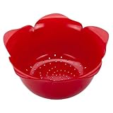 Garden Series 2-quart Rose-shaped Colander (Set of 3)