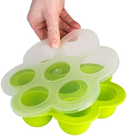 Baby Food Storage Container with Secure Lid. FDA Approved, BPA Free. Multi - Purpose Storage Container, Awesome for Homemade Baby Food, Fruit Purees, Breast Milk, Mini Cakes Lifetime Guarantee!