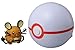 ToyMarket Takaratomy Pokemon Monster Collection Figure B-05 Mon-Colle Premiere Ball &Dedenne