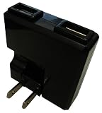 RM AC充電器CHARGER iPod,MP3,PSP,Dsi,DSLite,各種携帯電話などを急速充電 USB2ポート 海外使用OK! (100V~240V対応) 2台同時充電が可能 ACアダプター ブラック RM-2089U2BKの画像