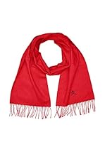 Hackett London Bufanda Cachemira Plain (Rojo)