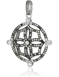 Katie Decker Mosaic Maltese Cross Pendant Necklace Enhancer