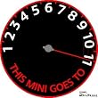 Magnetic Badge - Goes to Eleven - Black
