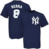 New York Yankees Yogi Berra Jersey T-ShirtLarge