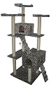 73 Leopard Skin Cat Tree Condo Furniture Tower from BestPet