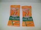 20 Single Blade Razors (Orange)