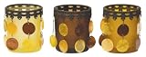 41gBJApcVOL. SL160  Sterling Home 47 3889 Draped Glass Votive Candle Holders, Set of 3, Mini