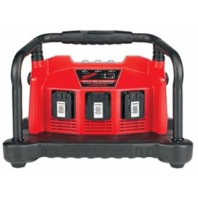 Click here to buy Milwaukee Multi-Bay Charger for Slide-On NiCd and V18 Li-Ion Batteries N8-59-0260 by Milwaukee.