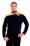 Deluxe Deep Space Nine Star Trek Uniform Costume Shirt (Gold)