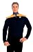 Deluxe Deep Space Nine Star Trek Uniform Costume Shirt (Gold)