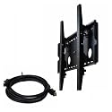 VideoSecu Black Tilting Wall Mount Bracket for Sharp LC-62C42U LCD 42 inch HDTV TV with Free 6 FT HDMI Cable