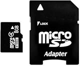 Carte Memoire MicroSd 8Go+Adaptateur pour HTC Explorer