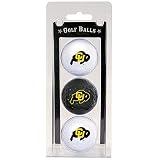 Colorado Buffalo Pack of 3 Golf Balls from Team Golf