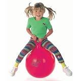 Hop 45 Hopping Ball Magenta 18 inch Phthalate and Latex FREE - DISCONTINUED