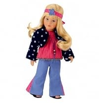 K&auml;the Kruse 37901 - Toni Kristina Puppe mit festem Vinyl-Stehk&ouml;rper 37 cm