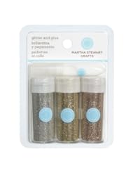 Art and Craft Supply: Martha Stewart Crafts Glitter, Desert, 3-Pack - Master Chef