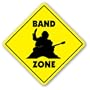 BAND ZONE - Sign - music rock members christian gift