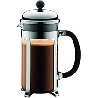 Bodum Chambord 8 cup French Press Coffee Maker, 34 oz., Chrome