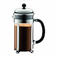 Bodum Chambord 8 cup French Press Coffee Maker, 34 oz., Chrome