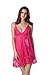 YISABELL Babydoll Lingerie Teddy Sexy Semi-Sheer Patchwork Sleepwear For Women