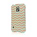 Galaxy S5 Active Case, MPERO SNAPZ Series Rubberized Case for Samsung Galaxy S5 Active / GS5 Active - Mint Chevron