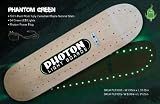 Photon Light Boards Phantom GREEN 8.00 in x 31.25 in - Deck Only - Free Shipping