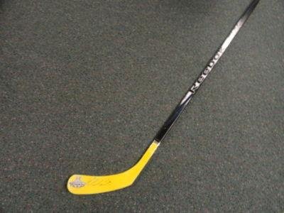 Autographed Milan Lucic Hockey Stick - Full size Stanley Cup Champions Logo - Autographed NHL Sticks