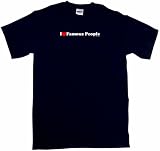I Heart (Love) Famous People Men's Tee Shirt in 12 colors Small thru 6XL