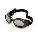 UrbanSpecs Sunglasses - Motorcycle Goggles - 968M / Frame: Black w/ Black Strap Lens: Gray