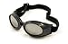 UrbanSpecs Sunglasses - Motorcycle Goggles - 968M / Frame: Black w/ Black Strap Lens: Gray