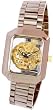 Android Mystique Ceramic Skeleton Watch Goldtone Movement - AD395ABNGX