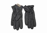 Ladies/Womens Genuine Leather Gloves (S/M) (Black)