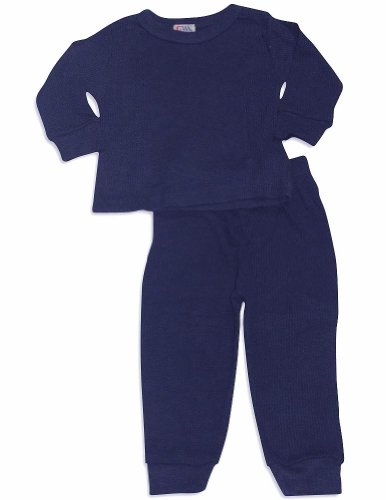Carters Watch the Wear - Boys Long Sleeve Thermal Set, Navy (Size 14/16)