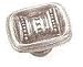 Laurey 11439 Cabinet Hardware 1-3/8-Inch Mykonos Knob, Satin Pewter