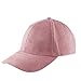 VANCOL Soft Faux Leather Suede Hat Baseball Cap Unstructured
