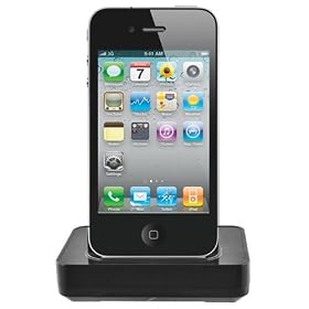 Seidio Desktop Cradle Kit for Apple iPhone 4  Retail Packaging (Black)