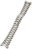 Hadley-Roma Men's MB4226RWSandC20 20-mm Stainless Steel Watch Bracelet