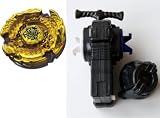 Produkt-Bild: HELL KERBECS + Rechts/Links Launcher + Track + Metallspitze + Spitze + Sticker + Schl&uuml;ssel - Kreisel f&uuml;r Beyblade Metal Fusion Metall Master Arena