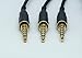 3 Great Value Tech® Replacement Headphone Wires with 3 Black Cover / Screws for Iphone 6 Lifeproof Cases