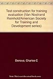 Test construction for training evaluation