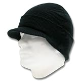 BONNET CASQUETTE VISIERE COLORIS NOIR