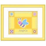Flowerland Yellow Personalized Print
