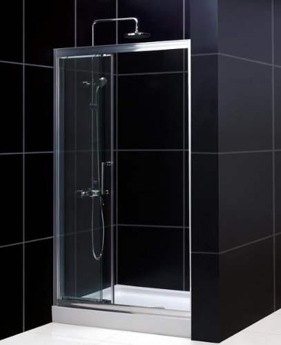DreamLine SHDR-4036728L-01 Shower Door, Chrome