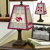 Mississippi State Bulldogs 14 Art Glass Table Lamp