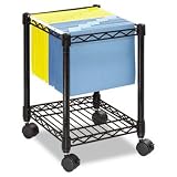 Safco 5277BL - Compact 19-1/2h Black-SAF5277BL