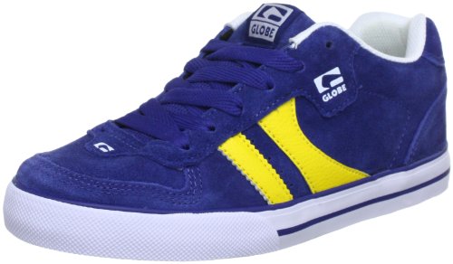Globe Mahalo Suede Shoe ~ Encore-2 Dark Blue/Yellow