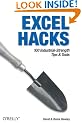Excel Hacks: 100 Industrial-Strength Tips and Tools