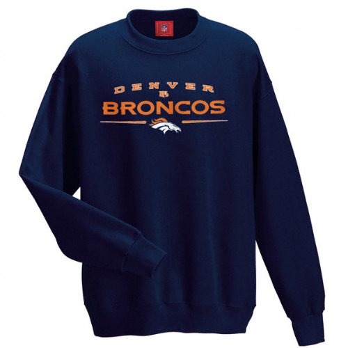 Denver Broncos Game Day Classic Crewneck Sweatshirt