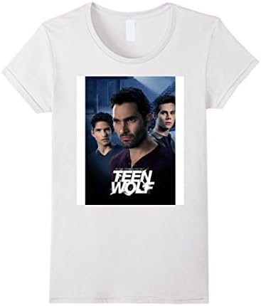 Women's JRE TEEN WOLF 3 HOTTIES Designer T Shirt Small White